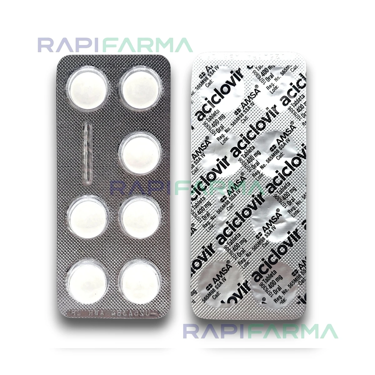 Aciclovir 400mg 35tab imagen 3