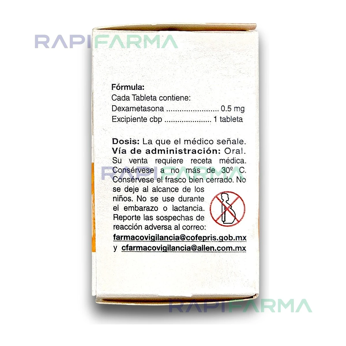 Dexametazona 0.5mg 30tab (Adrecort) imagen 2