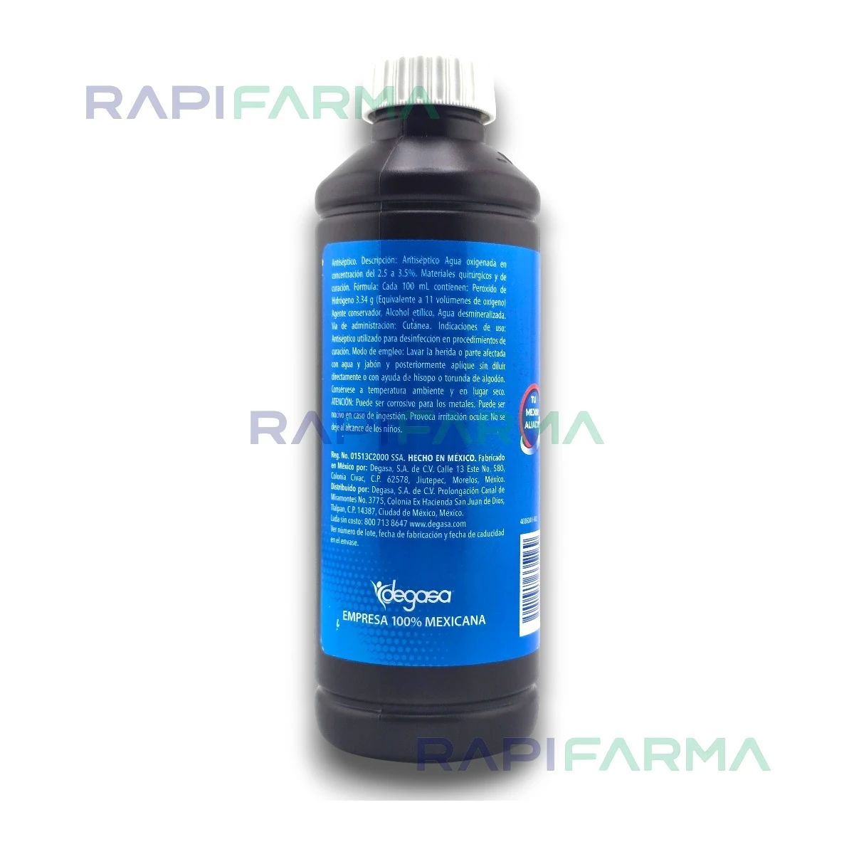 Agua Oxigenada 2.5% a 3.5% 230ml imagen 2