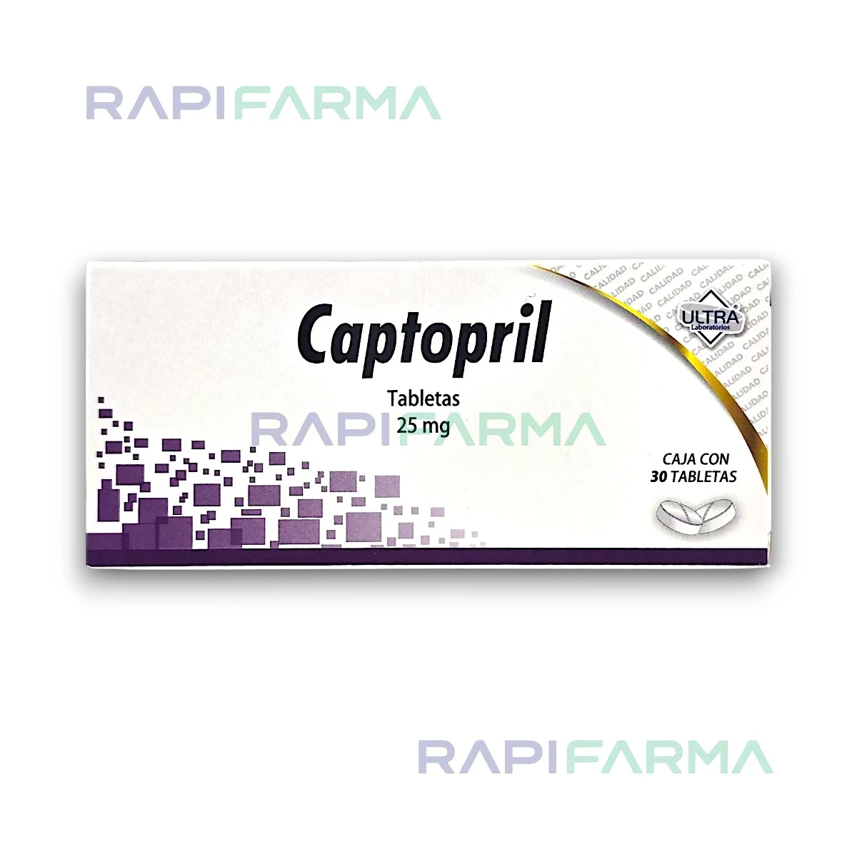 Captopril  25mg 30tab