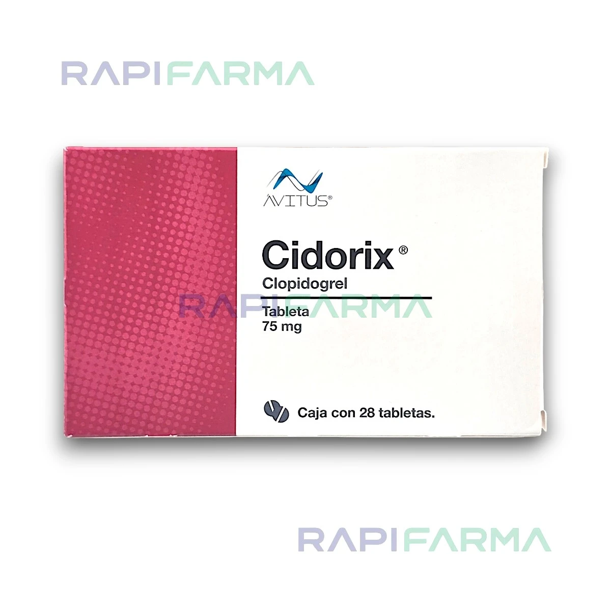 Clopidogrel 75mg 28tab (Cidorix)