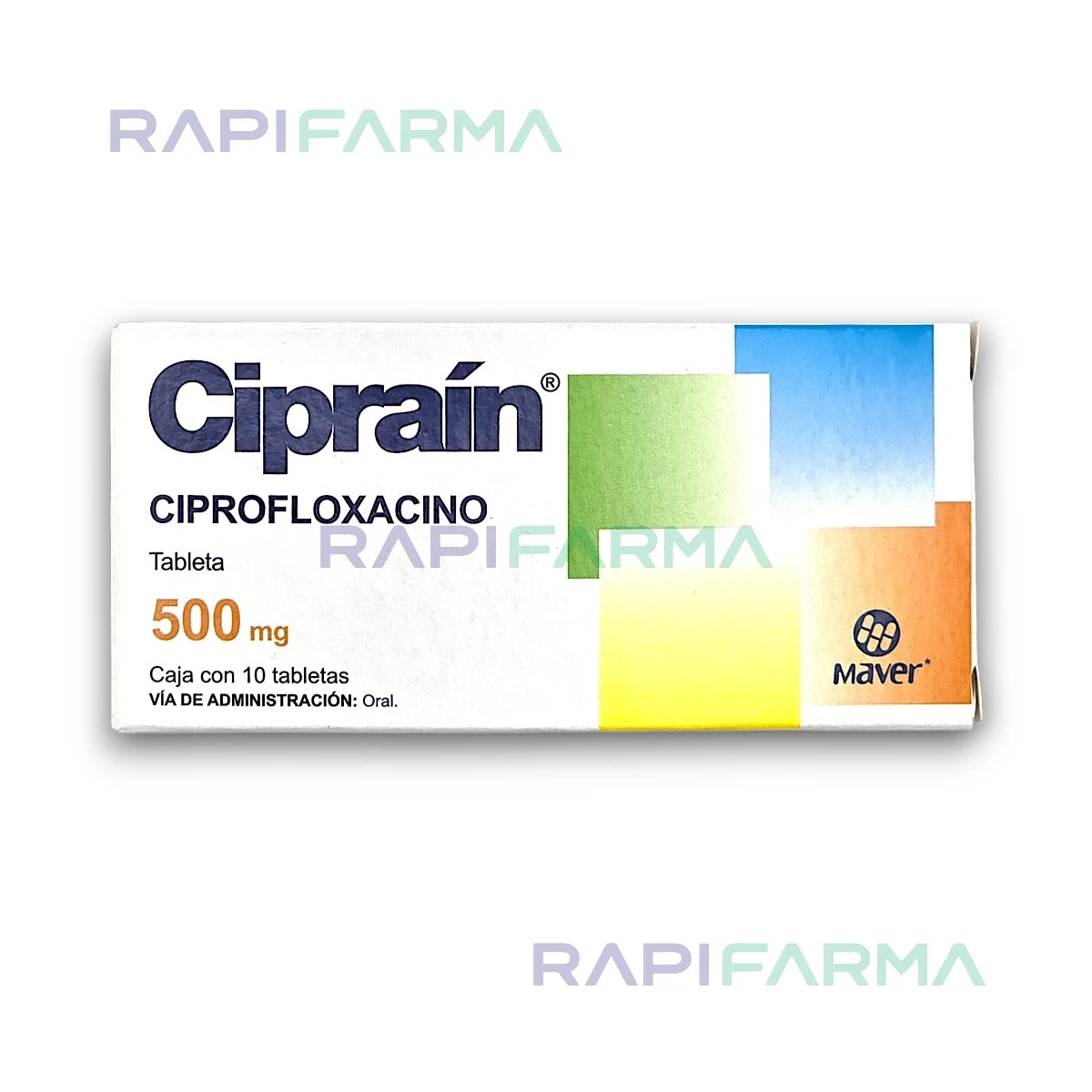 Ciprofloxacino 500mg 10tab (Cipraín)