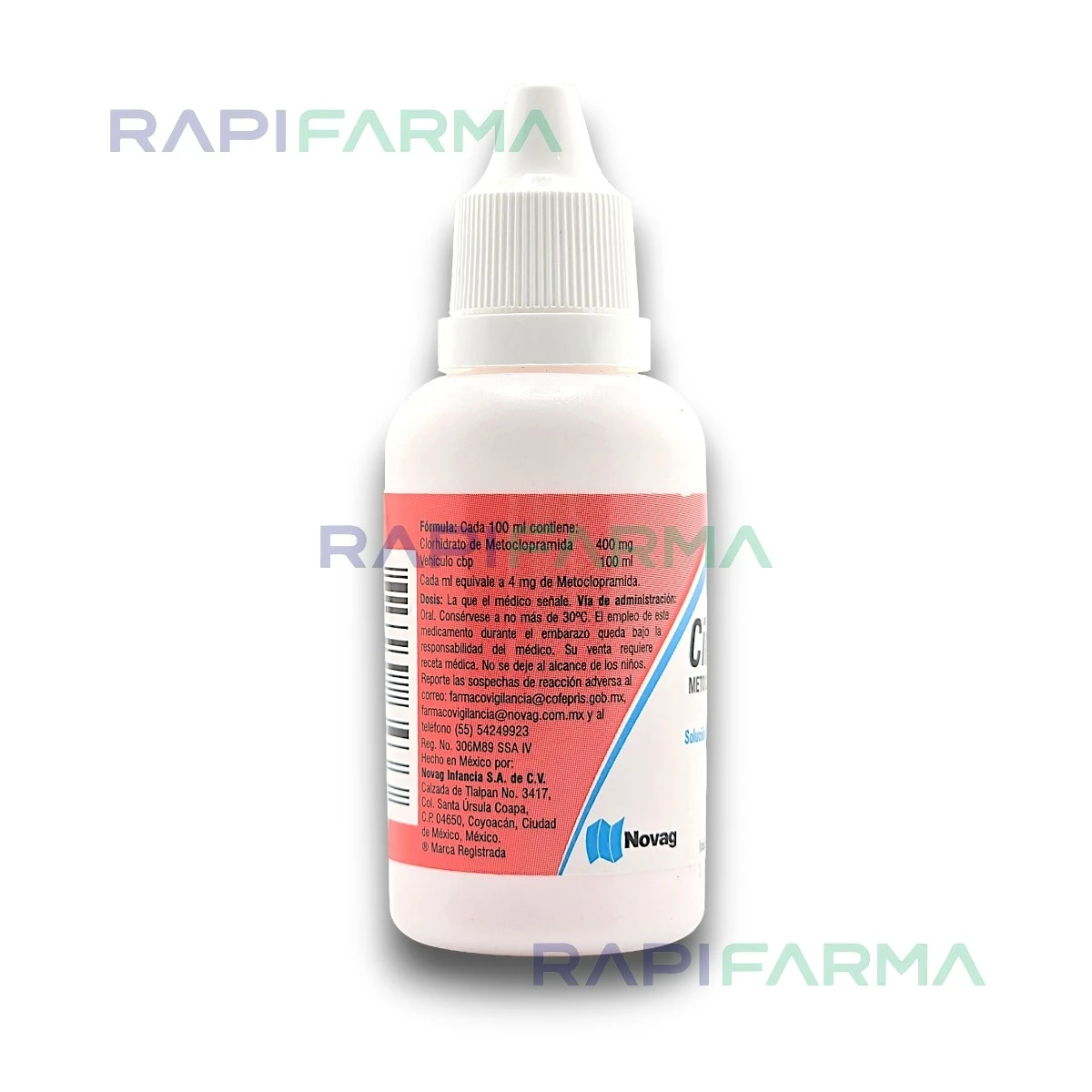 Cirulan en Gotas (Metoclopramida) 400 mg imagen 2