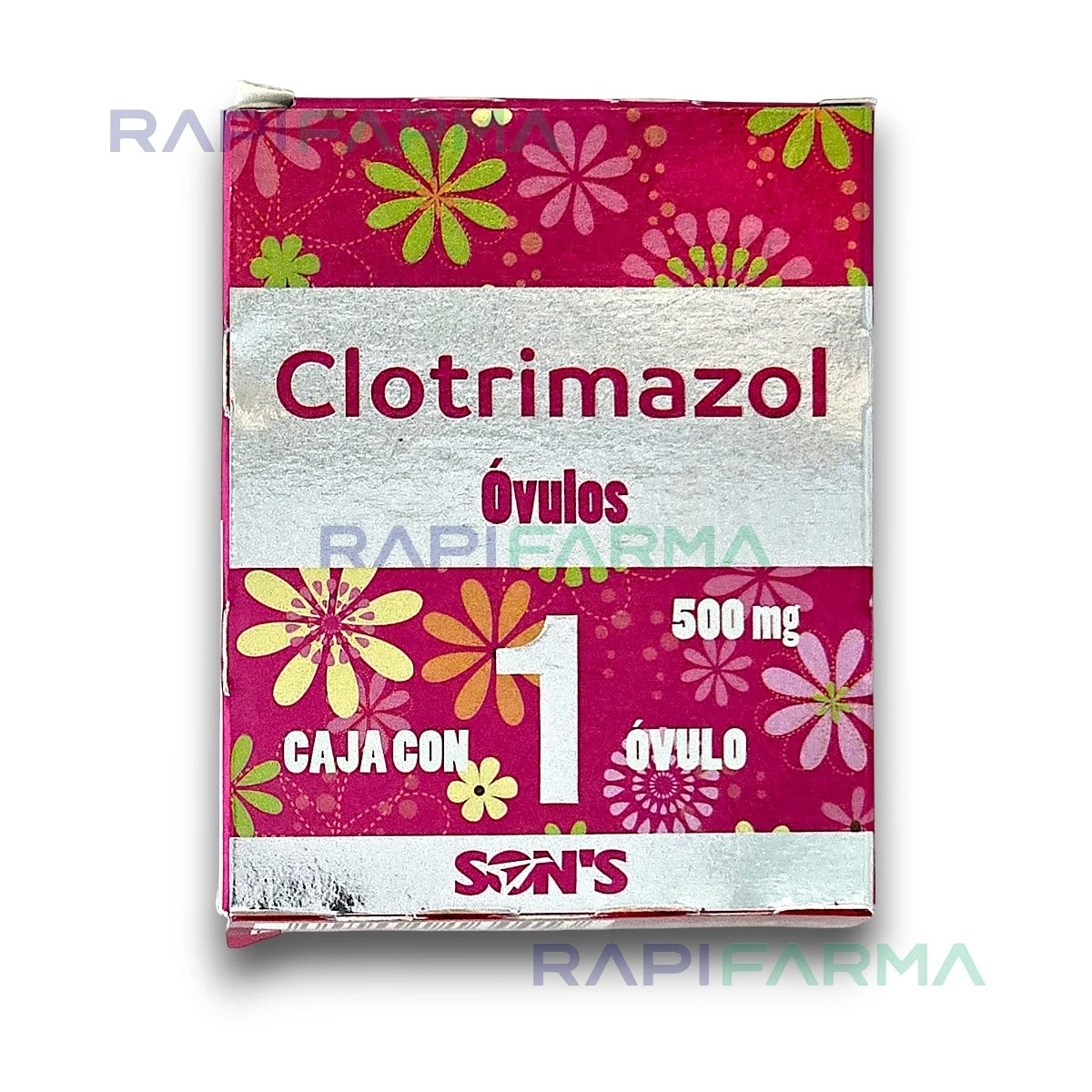 Clotrimazol  500mg 1 Óvulo
