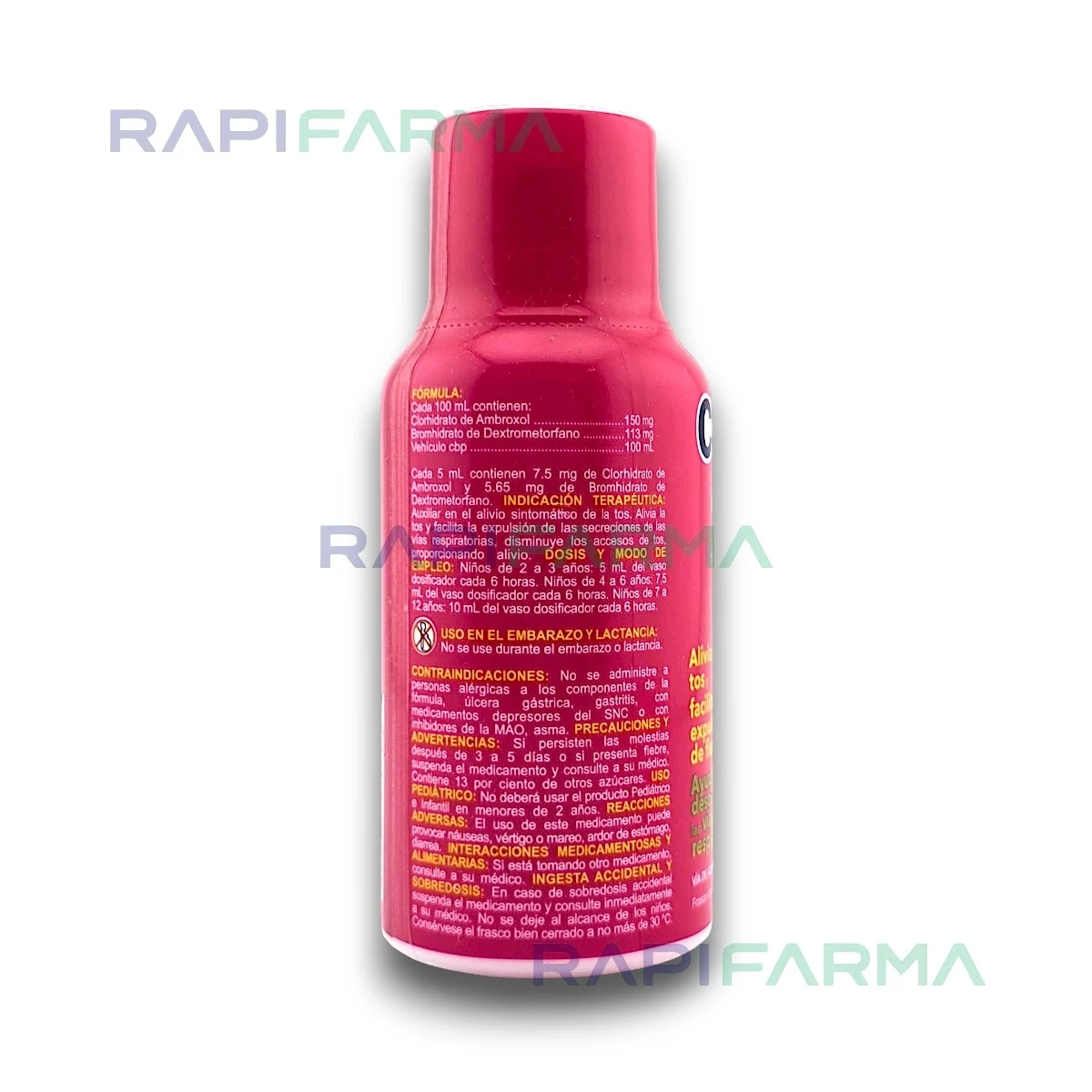 Ambroxol Dextrometorfano 120mL (Cobadex Infantil) imagen 2