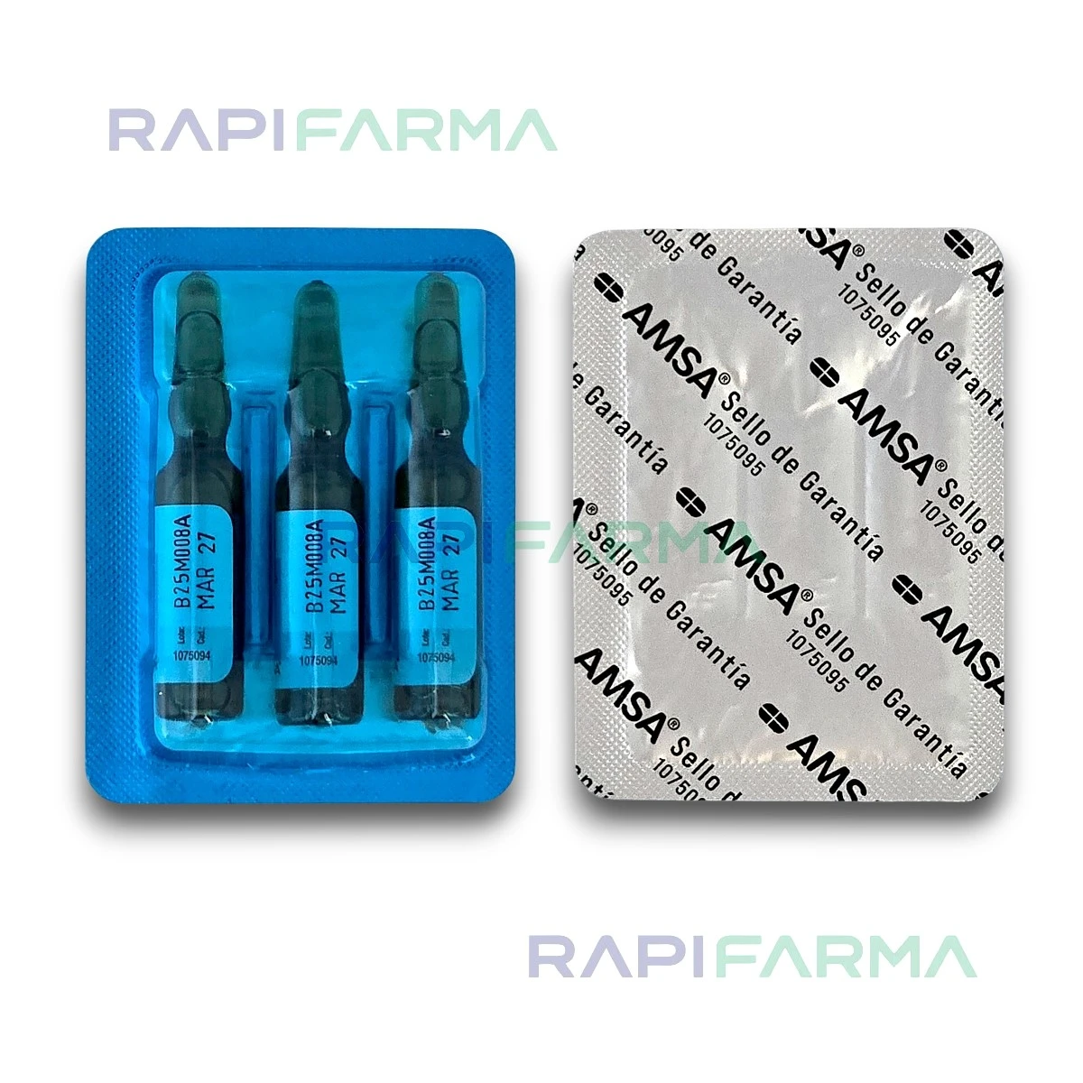 Complejo B, Diclofenaco, Lidocaína INY 3dosis (Combedi DL) imagen 4