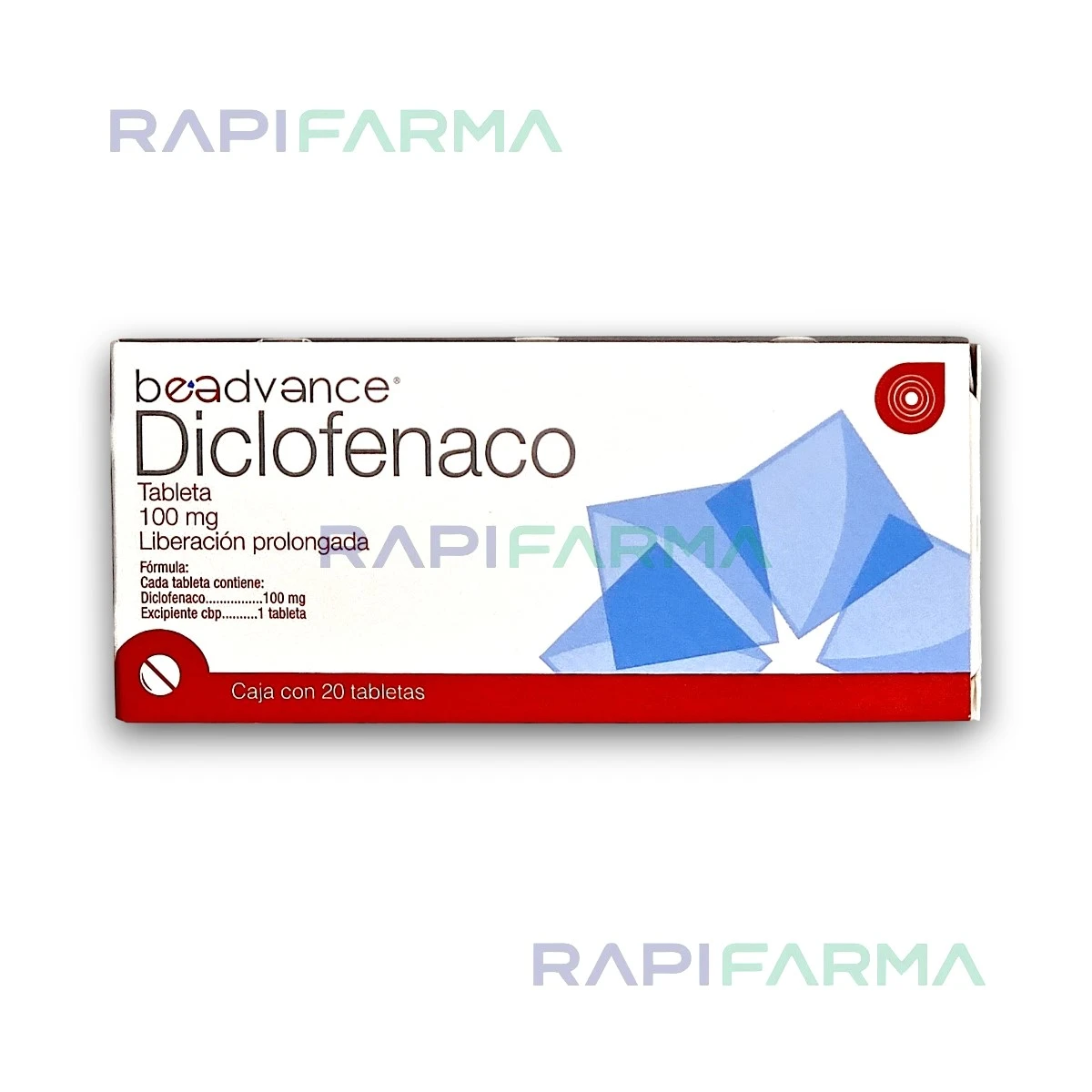 Diclofenaco 100mg 20tab (Beadvance)
