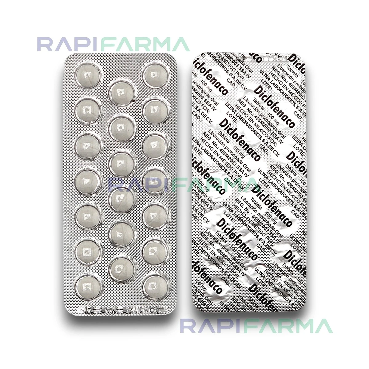 Diclofenaco 100mg 20tab (Beadvance) imagen 3