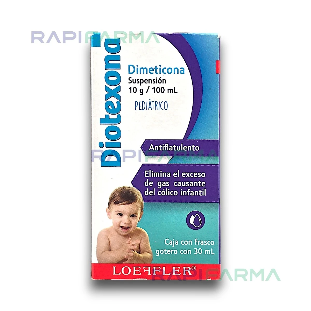 Dimeticona Pediátrico Suspensión 30ml (Diotexona)