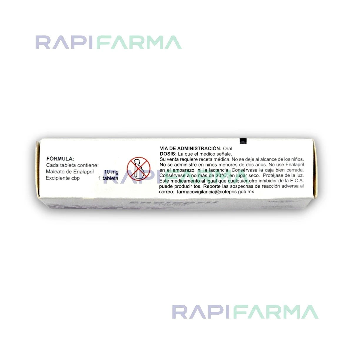Enalapril 10mg 30tab (Ultra) imagen 2