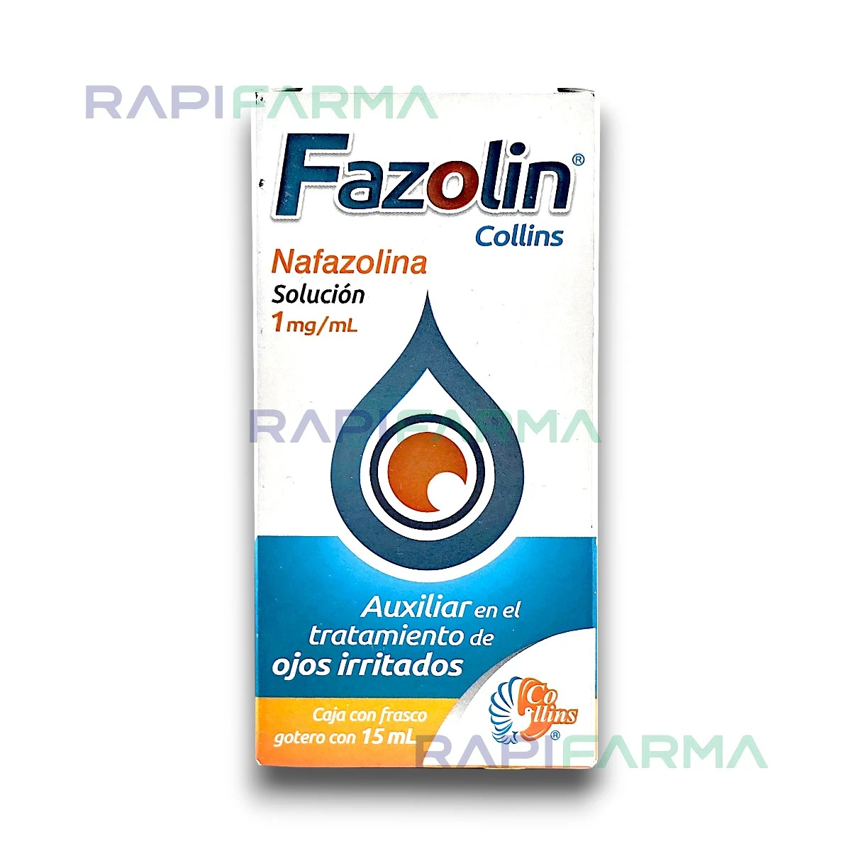 Fazolin Solución Oftálmica (Nafazolina) 1 mg/mL