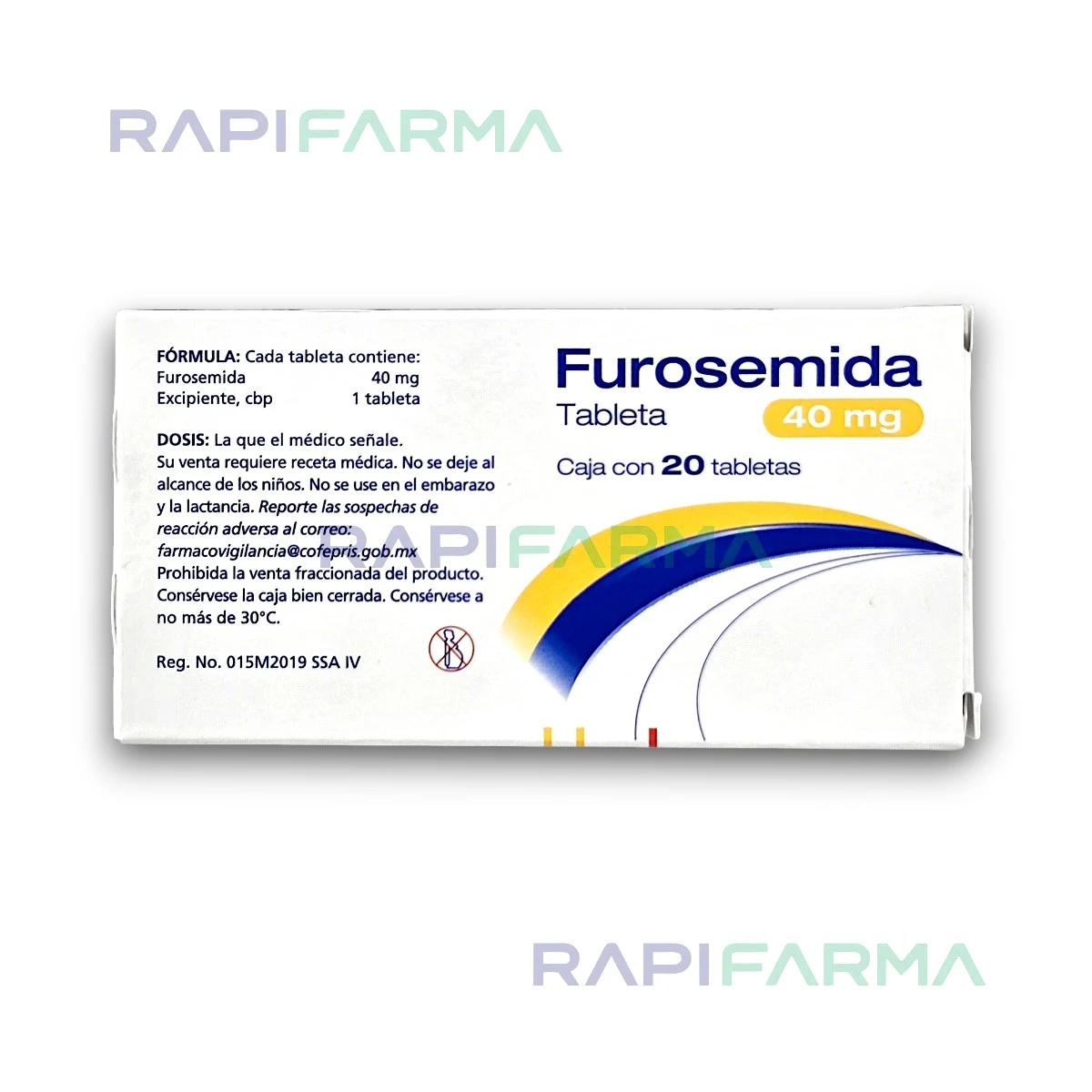 Furosemida 40mg 20tab (Neolpharma) imagen 2