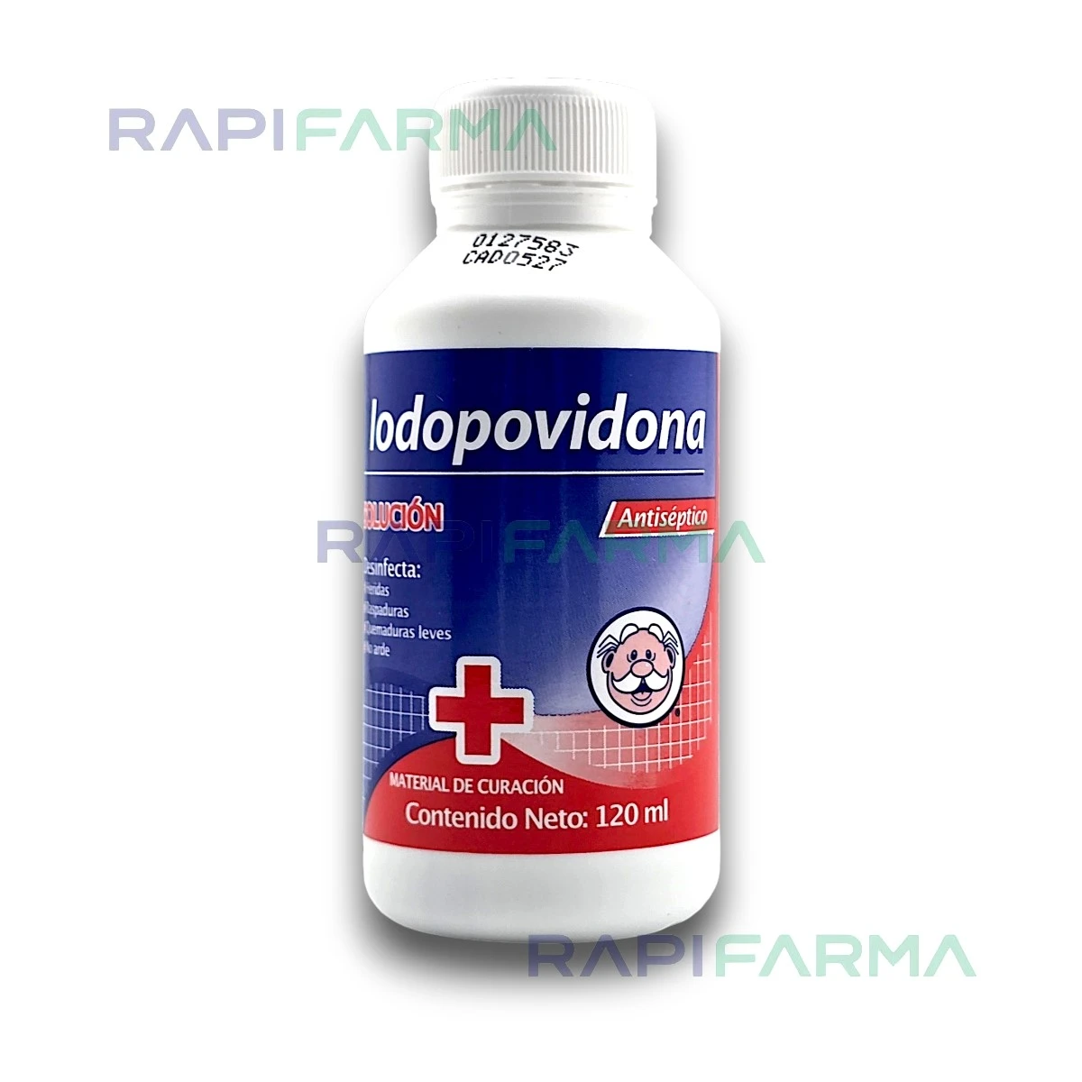 Iodopovidona Solución Antiséptica 120 ml