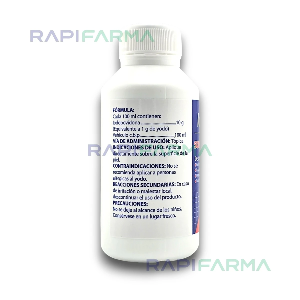 Iodopovidona Solución Antiséptica 120 ml imagen 2