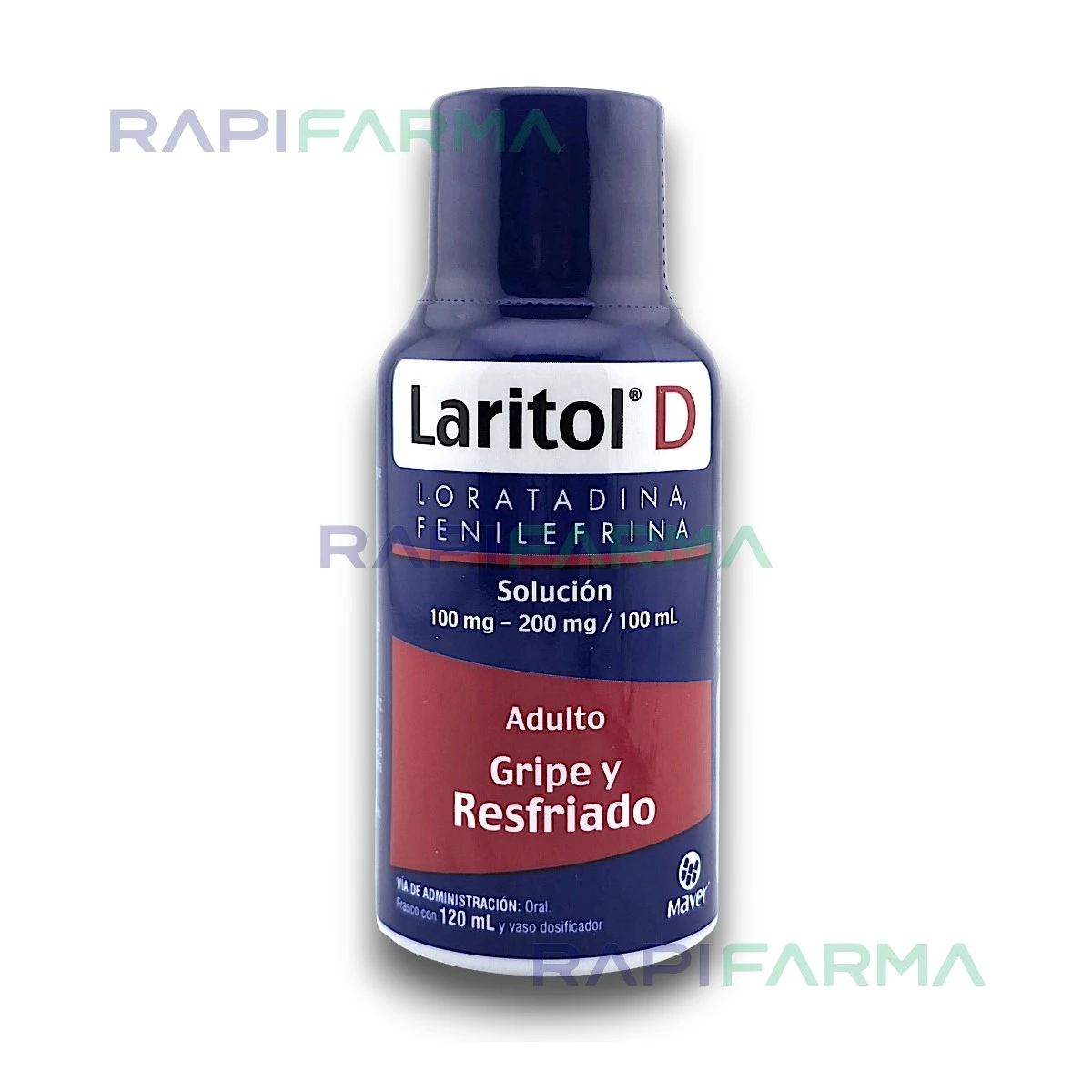 Loratadina y Fenilefrina 120ml (Laritol D)