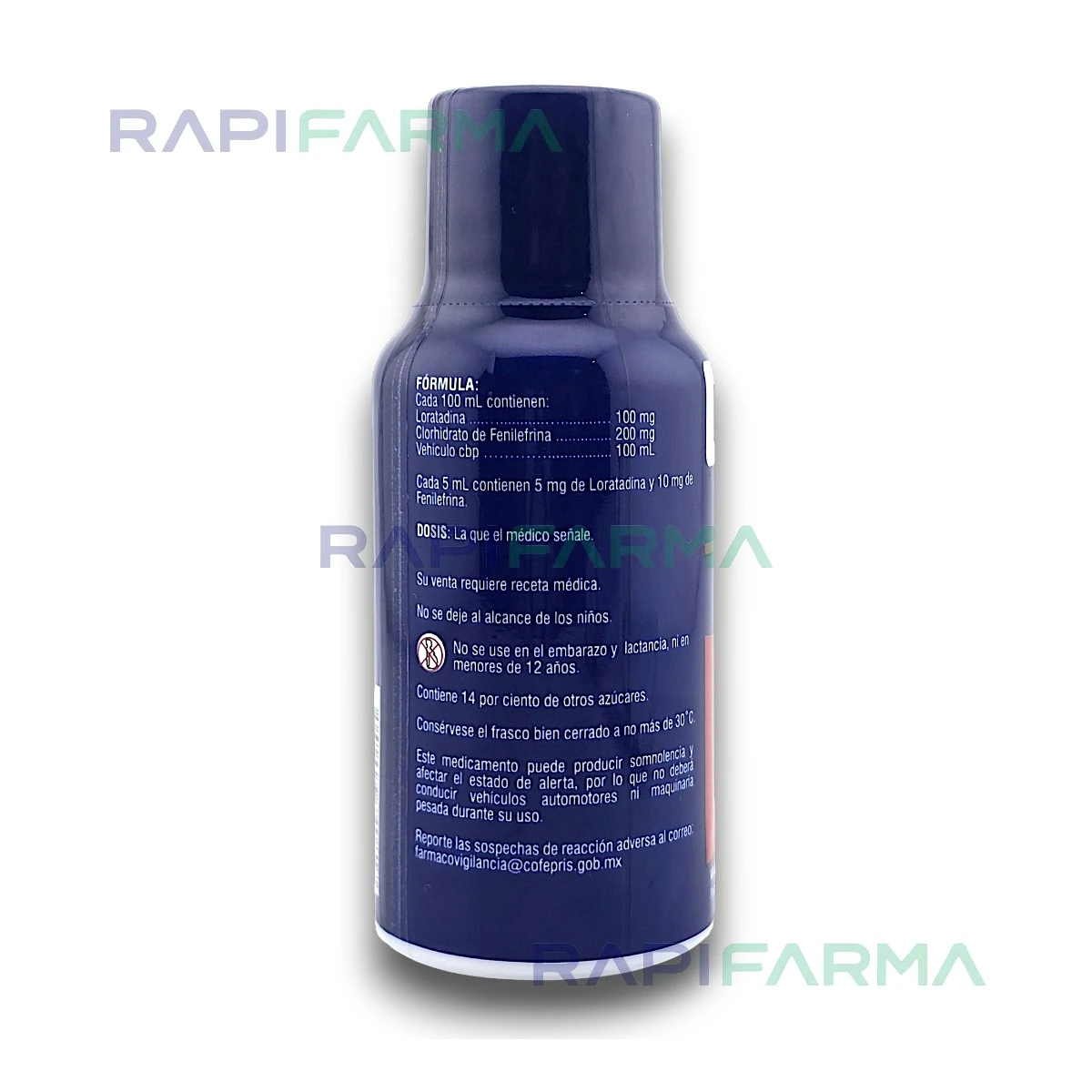 Loratadina y Fenilefrina 120ml (Laritol D) imagen 2