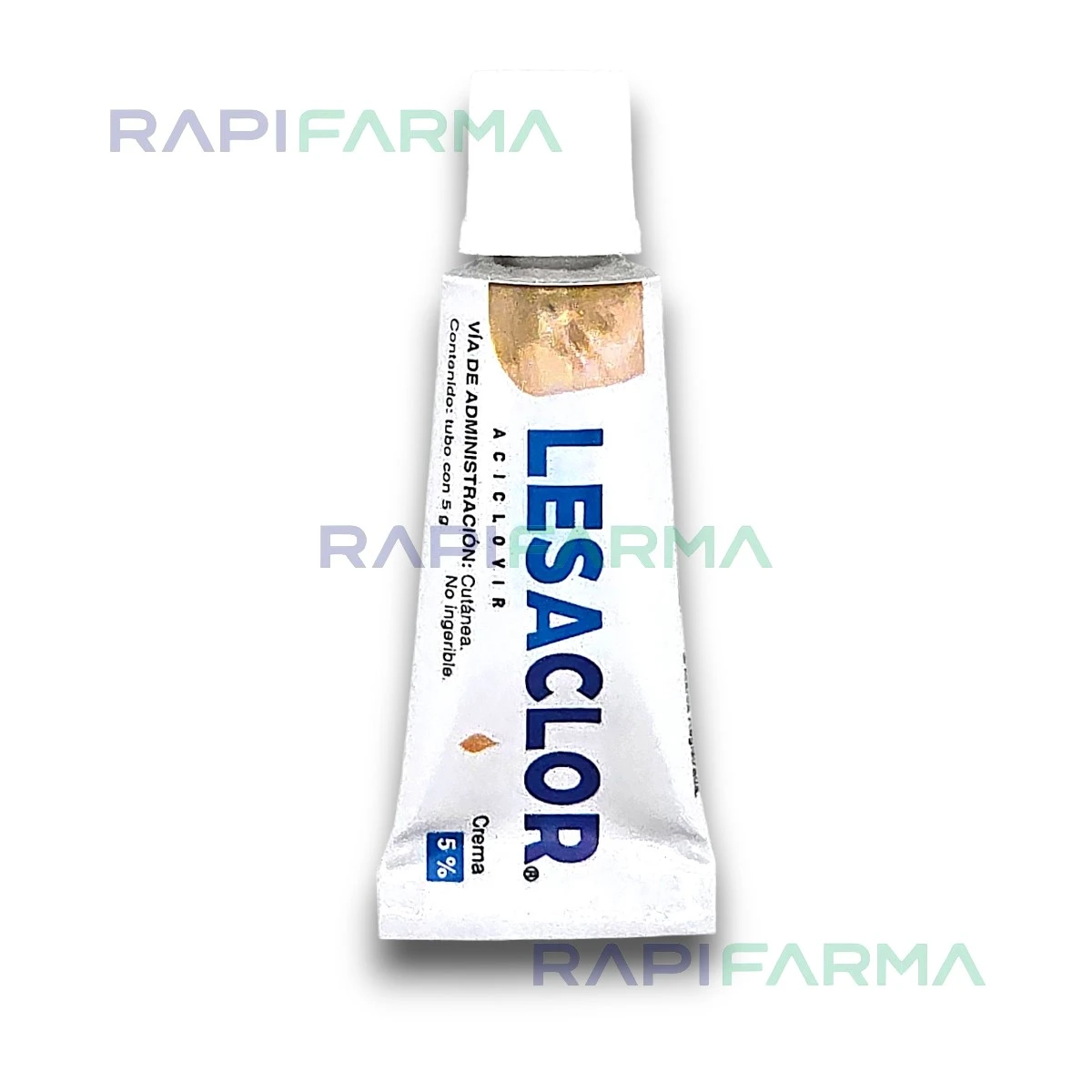 Aciclovir Crema 5% 5g (Lesaclor) imagen 4