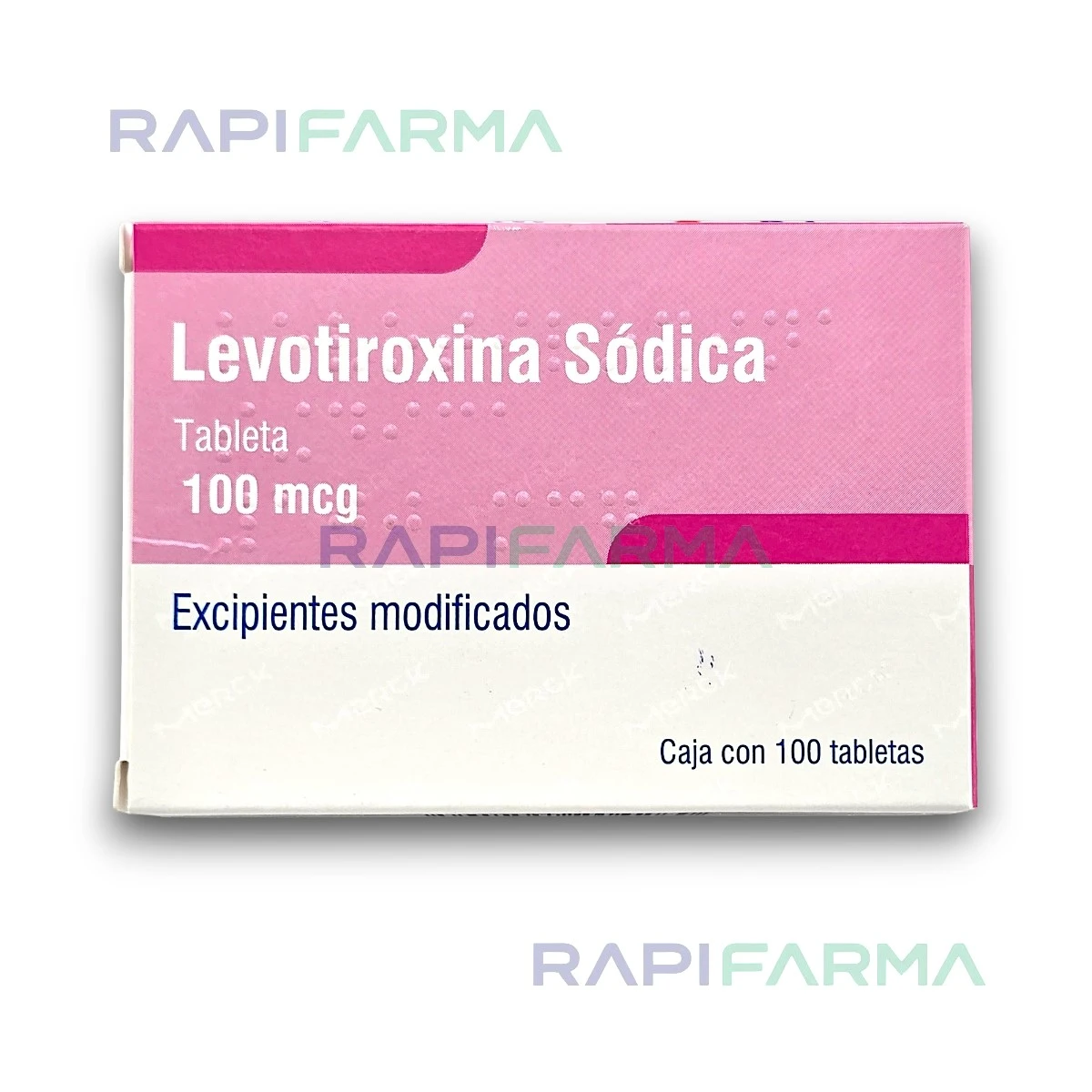Levotiroxina Sódica 100mcg 100tab