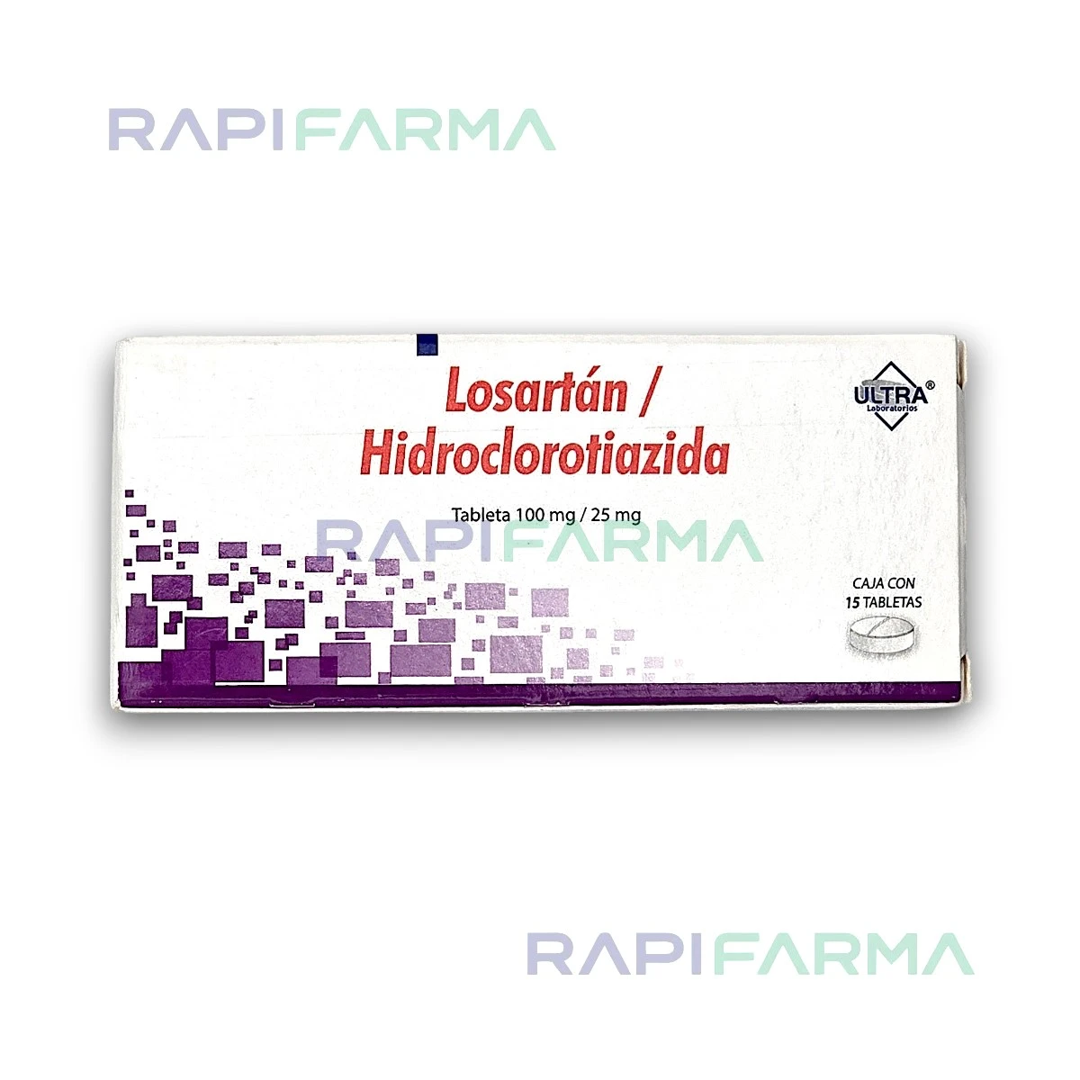 Losartán / Hidroclorotiazida 100 mg / 25 mg