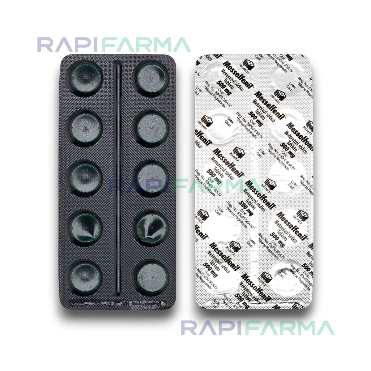 Messelfenil (Duralgina) 500 mg imagen 3