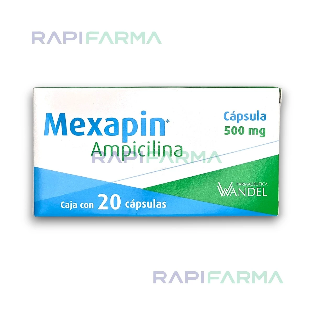 Ampicilina 500mg 20cap (Mexapin)