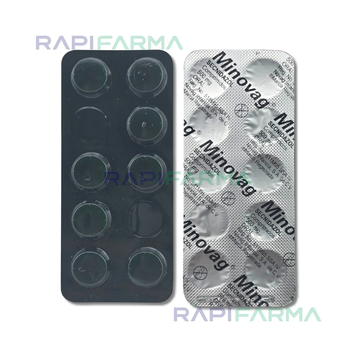 Minovag (Secnidazol) 500 mg imagen 3