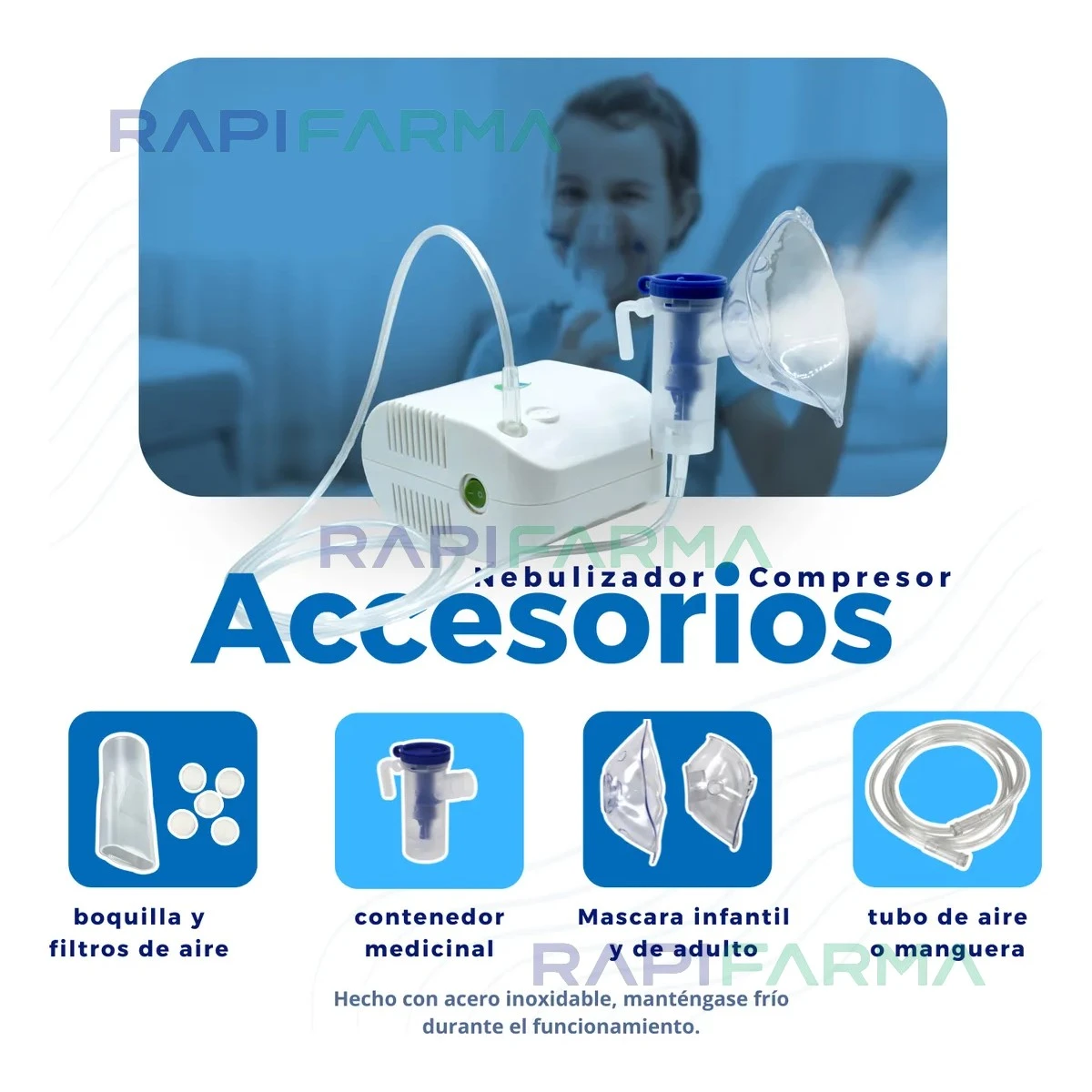 Nebulizador Compresor SUPER CONFORT imagen 2