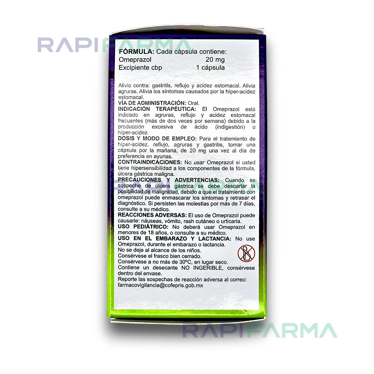 Omeprazol 20 mg imagen 2