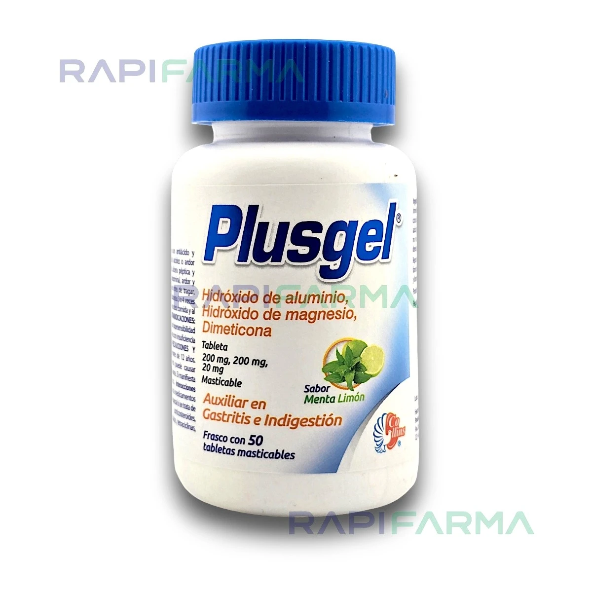 Antiácido 50Tab Masticables (Plusgel)