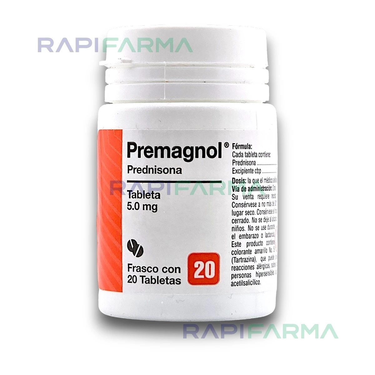 Premagnol (Prednisona) 5 mg imagen 3