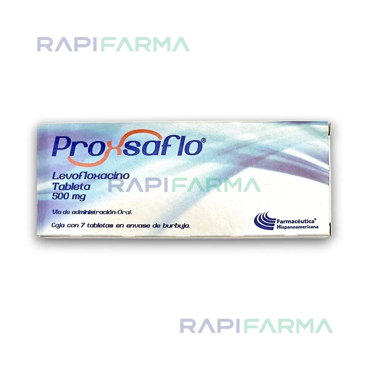 Levofloxacino 500mg 7tab  (Proxsaflo)