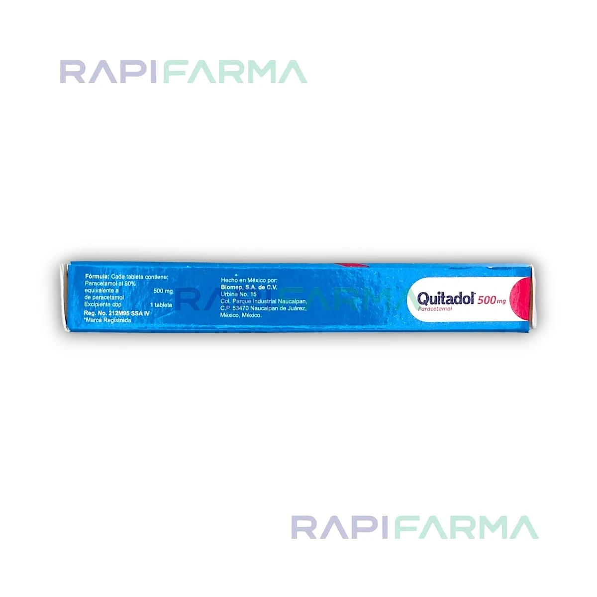 Quitadol (Paracetamol) 500mg imagen 2