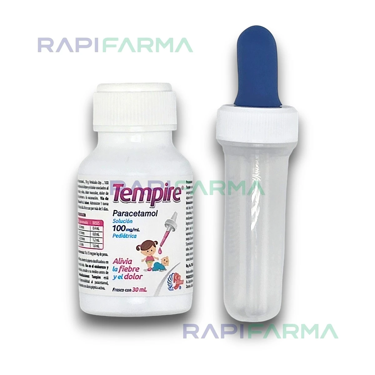 Tempire Pediátrico Solución (Paracetamol) 100 mg/mL imagen 3