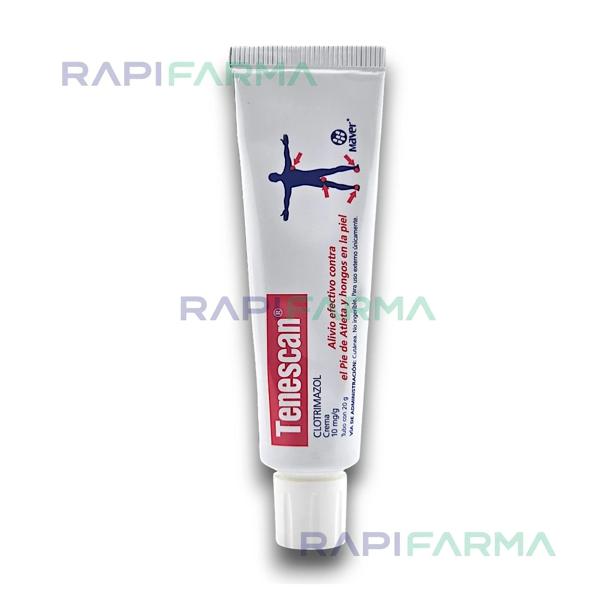 Clotrimazol Crema 20g (Tenescan) imagen 3