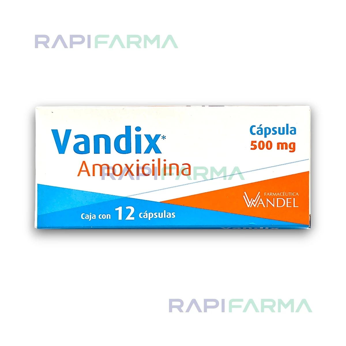 Amoxicilina 500mg 12cap (Vandix)