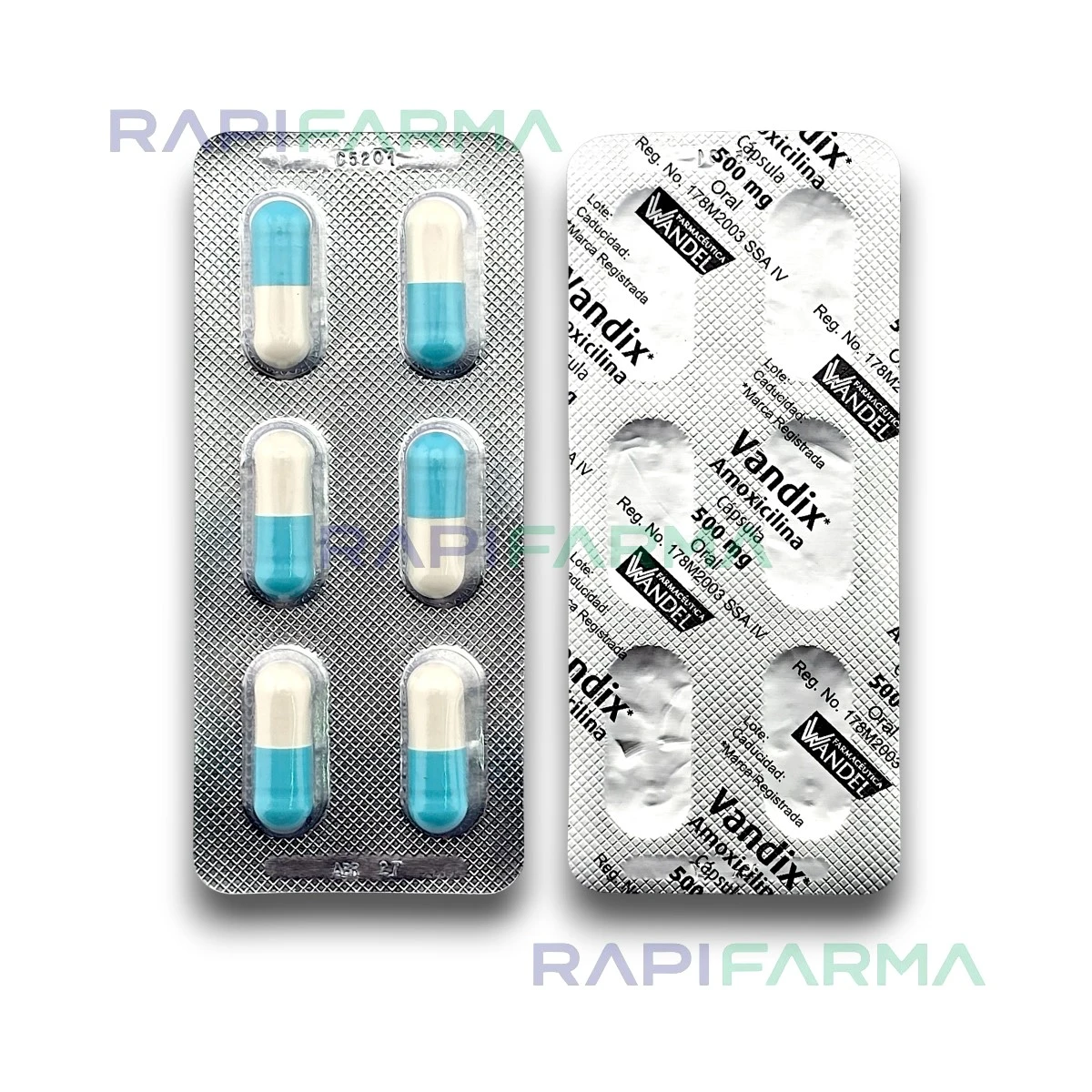 Amoxicilina 500mg 12cap (Vandix) imagen 4