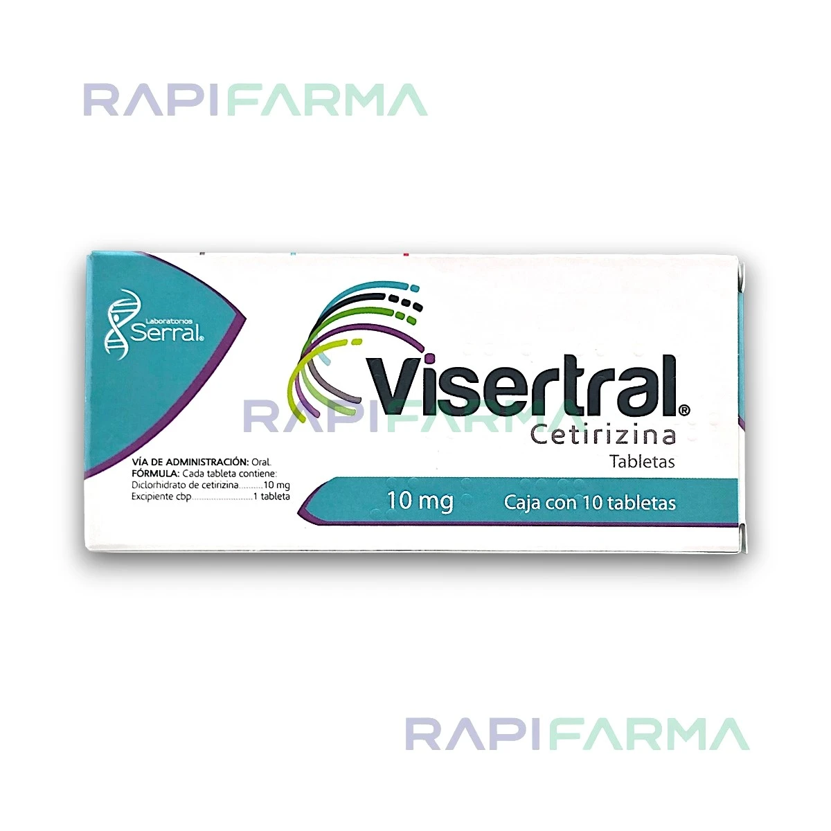 Cetirizina 10 mg 10tab (Visertral)