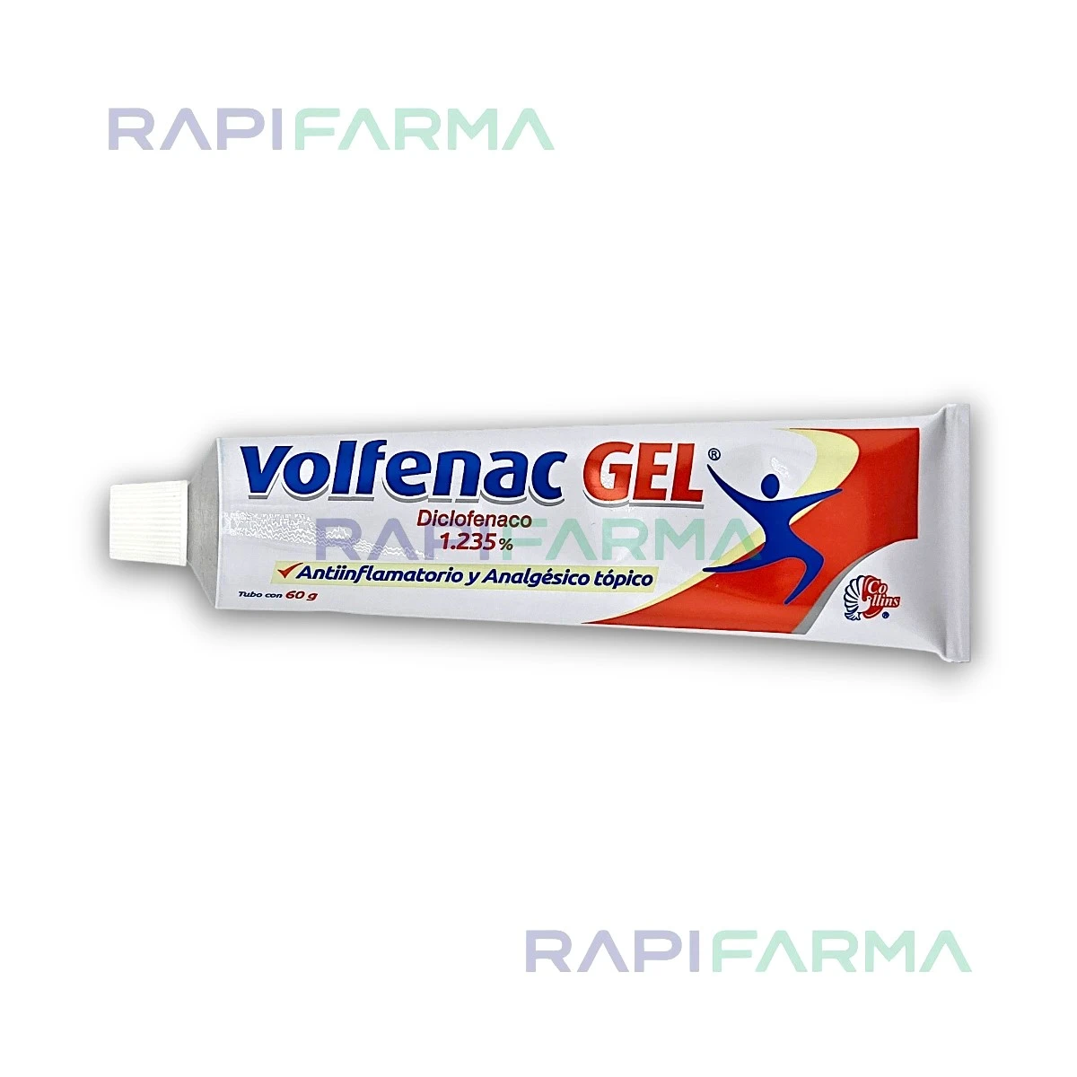 Diclofenaco Gel 60g (Volfenac) imagen 3