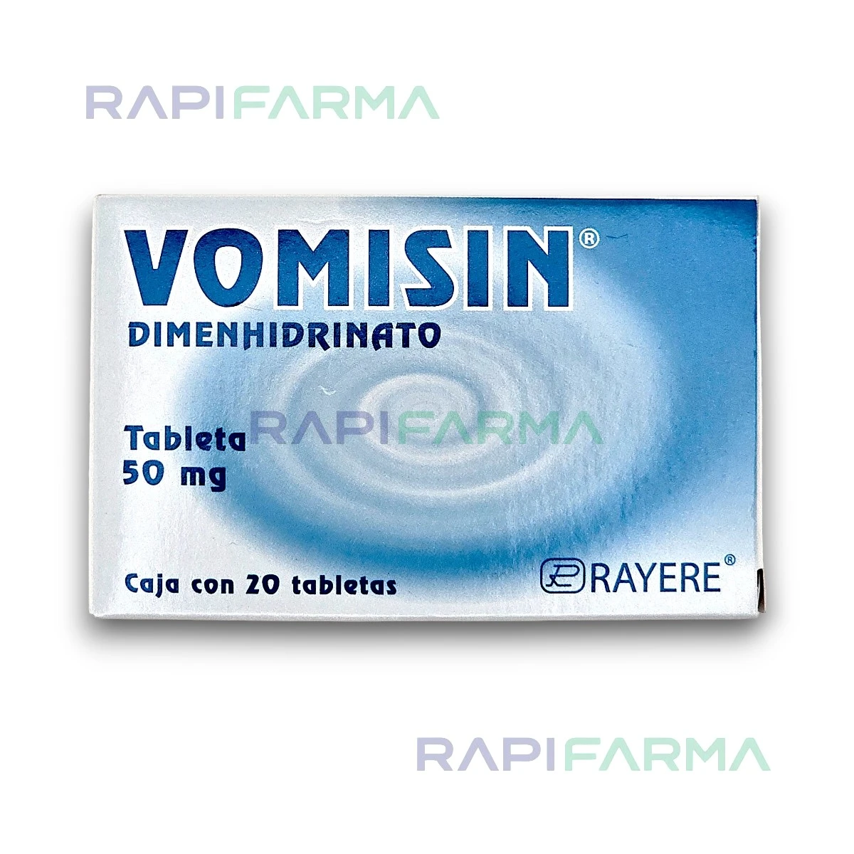Dimenhidrinato 50mg 20tab (Vomisin Gravinol)