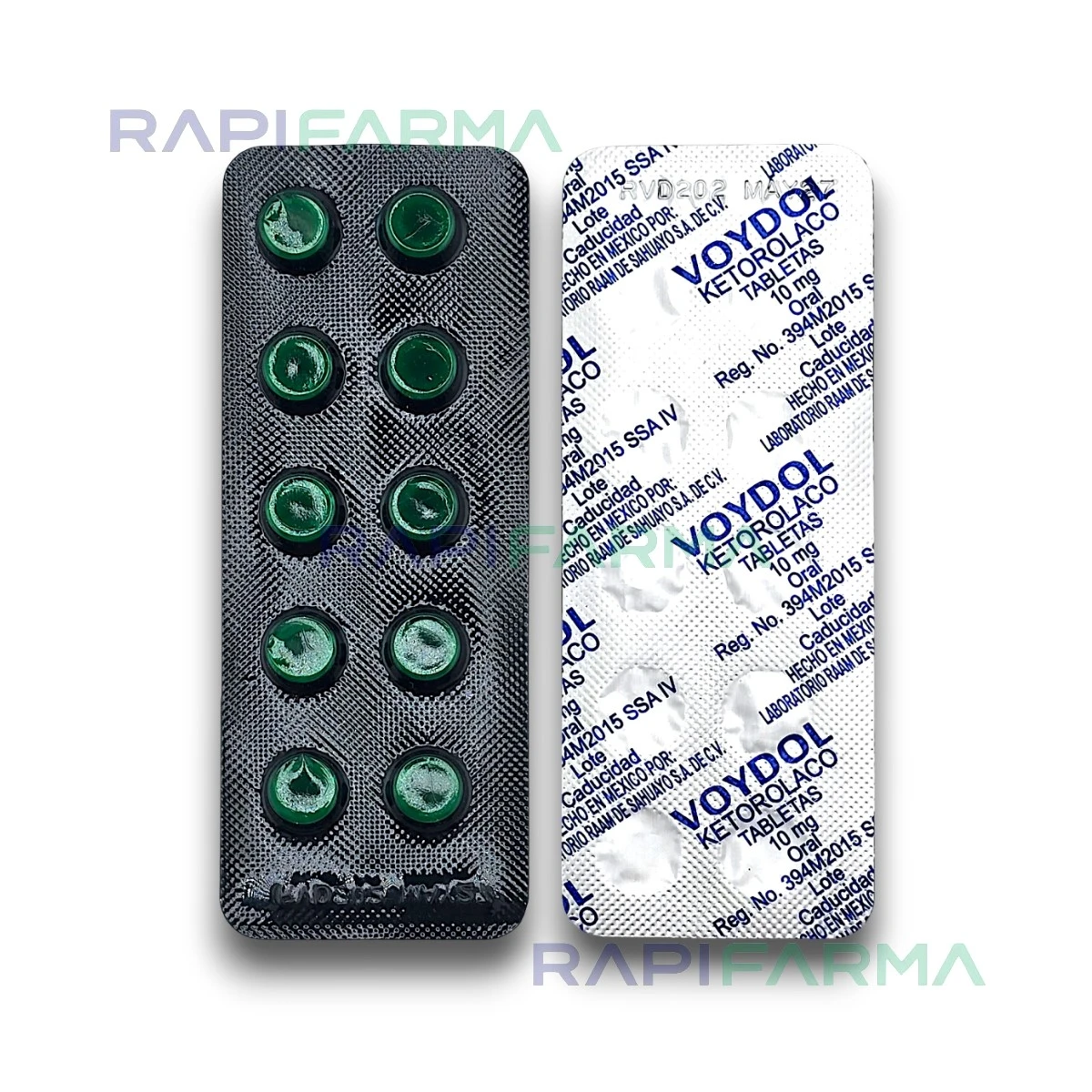 Ketorolaco 10mg 10tab (Voydol) imagen 3