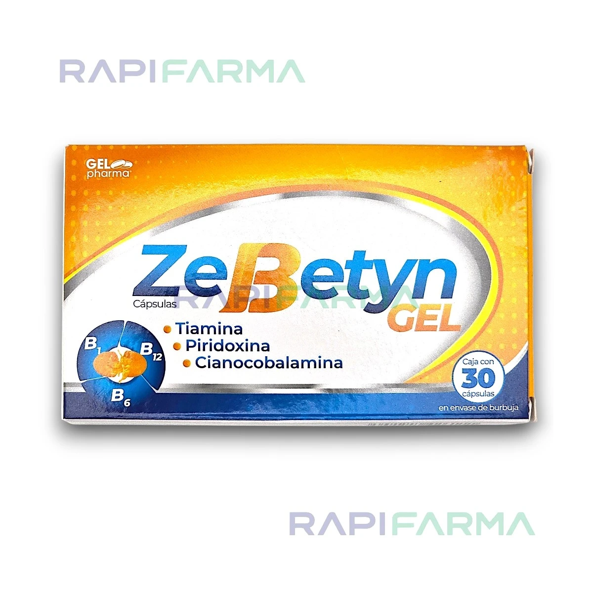 Complejo B (B1 B6 B12) 30tab (ZeBetyn)
