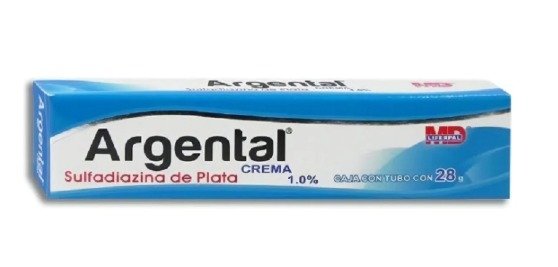 Sulfadiazina de Plata 28g (Argental)