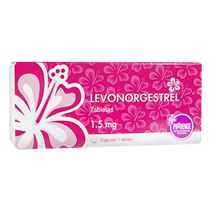 Levonorgestrel 1.5 mg 1 tab (Pastilla del día después)