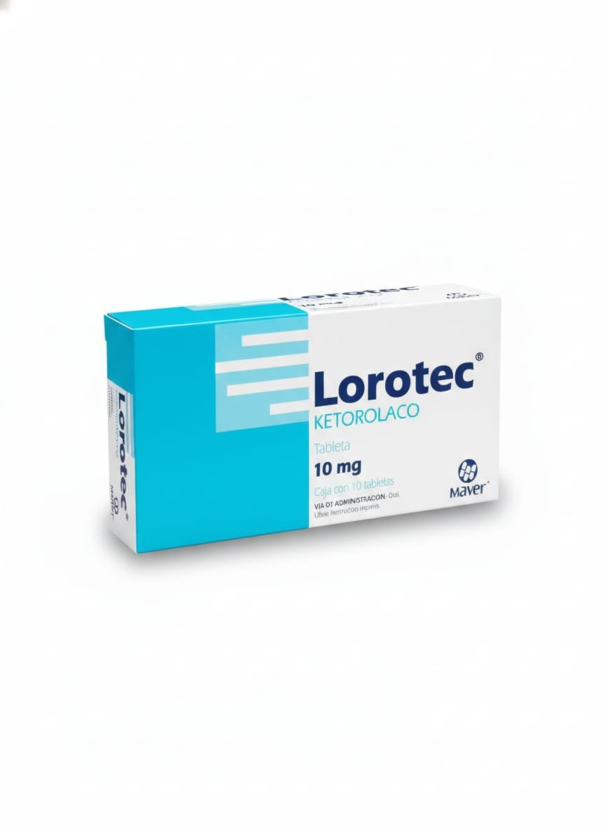 Ketorolaco 10mg 10tab (Lorotec)