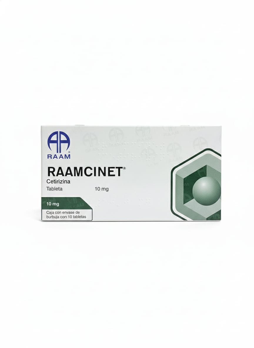 Cetirizina 10mg 10tab (Raamcinet)
