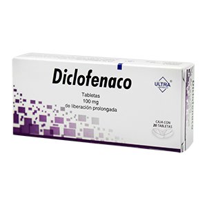 Diclofenaco 100mg 20tab (Ultra)
