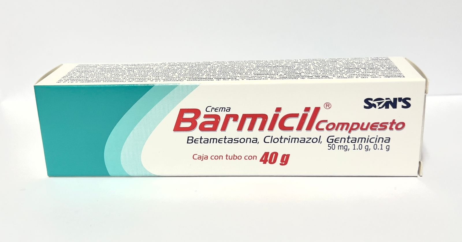 Betametasona, Gentamicina y Clotrimazol 40g(Barmicil)
